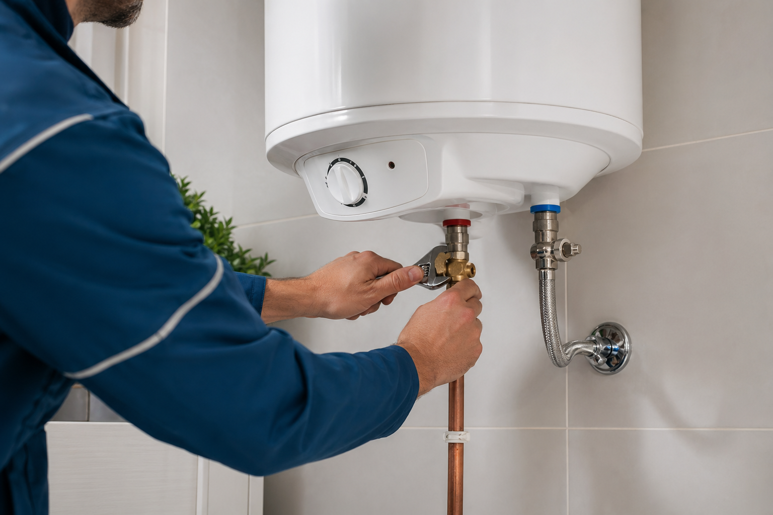 Installation chauffe-eau