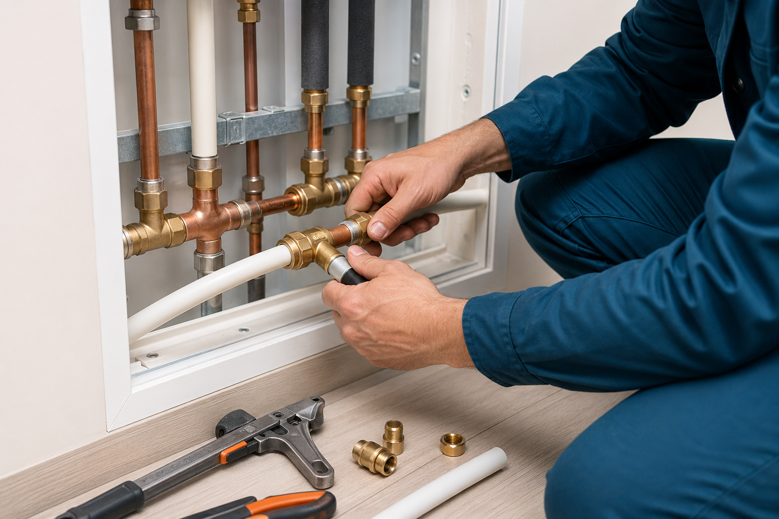 Remplacement tuyauterie